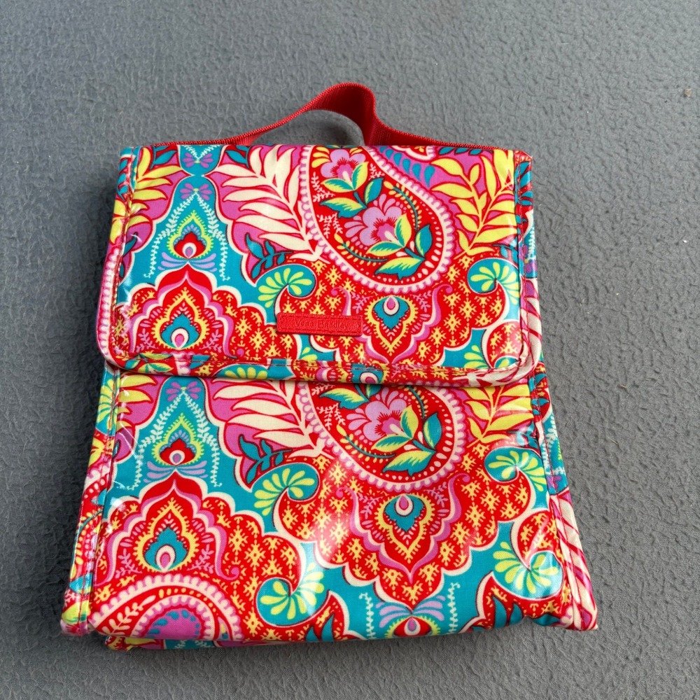 Vera Bradley Insulated Lunch Bag Paisley Print Multicolor PEVA Lining